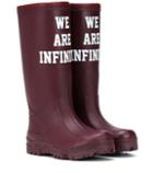Jimmy Choo Printed Rubber Boots