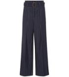 Polo Ralph Lauren Pinstripe Wide-leg Wool Pants