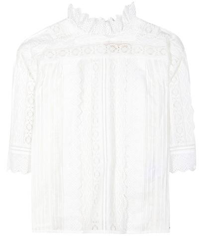 81hours Cotton-blend Lace Top