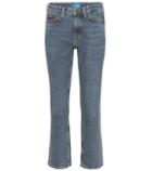 M.i.h Jeans Daily Crop High-rise Straight Jeans