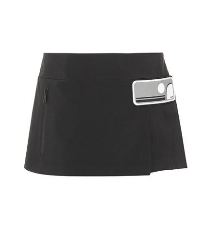 Prada Embellished Mini-skirt