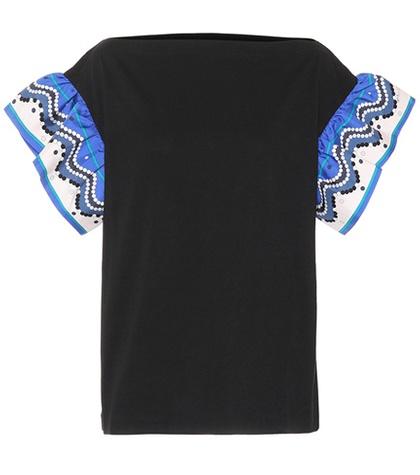 Emilio Pucci Silk And Cotton T-shirt