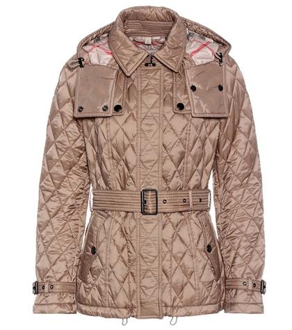 Burberry Short Finsbridge Quilted Jacket