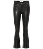 Frame Le Crop Leather Pants