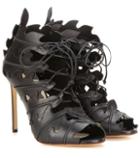 Francesco Russo Cut-out Leather Sandals
