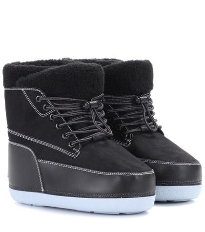Kenzo Faux Suede Ankle Boots