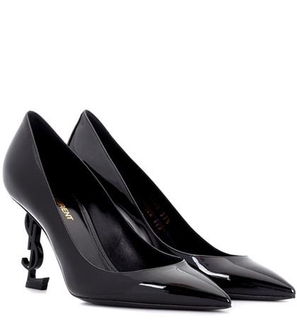 Redvalentino Opyum 85 Patent Leather Pumps