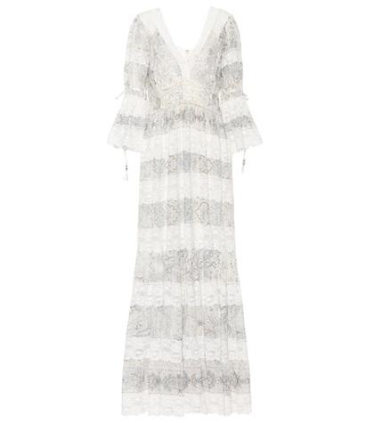 Rag & Bone Cotton And Silk Lace Gown
