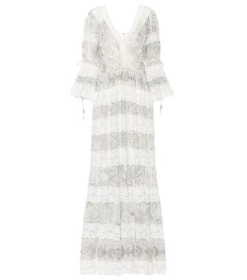 Rag & Bone Cotton And Silk Lace Gown
