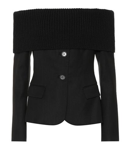Monse Off-the-shoulder Blazer