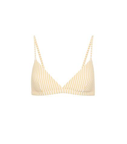 Heidi Klein Striped Bikini Top