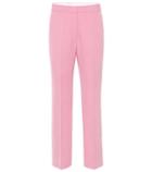 Unravel Cropped Wool Straight-leg Pants