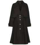 Vika Gazinskaya Cotton Trench Coat