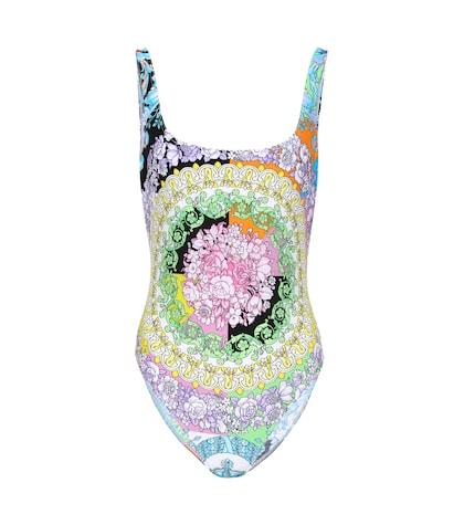 Rixo Floral-printed Swimsuit