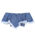 Philosophy Di Lorenzo Serafini Denim Top