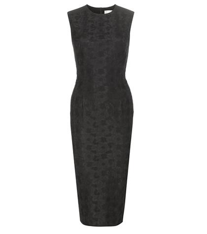 Victoria Beckham Fitted Macramé Lace Dress