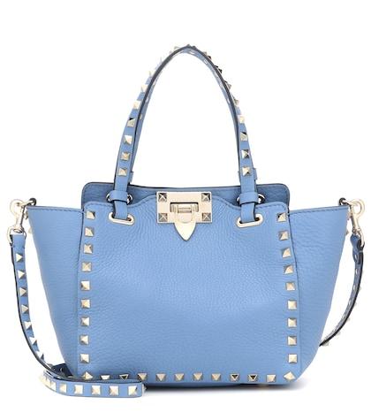 Valentino Garavani Valentino Garavani Rockstud Mini Leather Tote