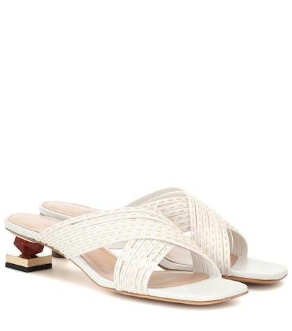 Jacquemus Castana Leather Sandals