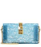 Dolce & Gabbana Dolce Box Embellished Box Clutch