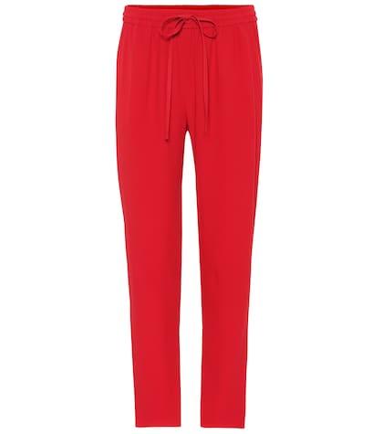 Redvalentino Crêpe Slim Pants