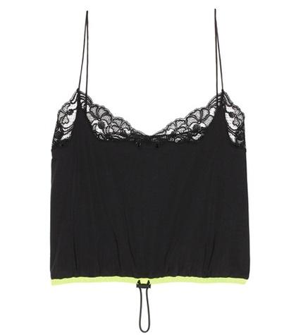 Chlo Lace-trimmed Crop Top