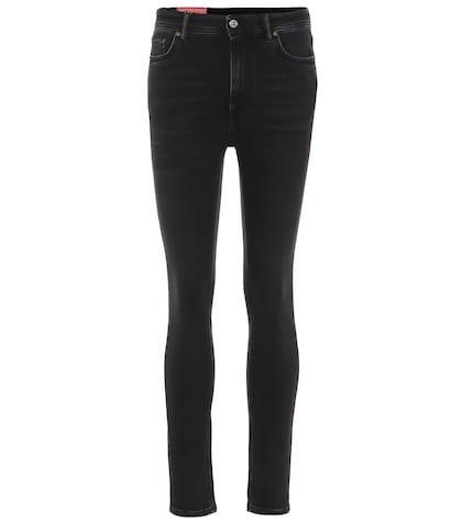 Acne Studios Blå Konst Peg High-rise Skinny Jeans