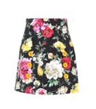 Dolce & Gabbana Floral Jacquard Miniskirt