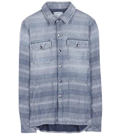 Current/elliott The Patch Pocket Workman Cotton Shirt