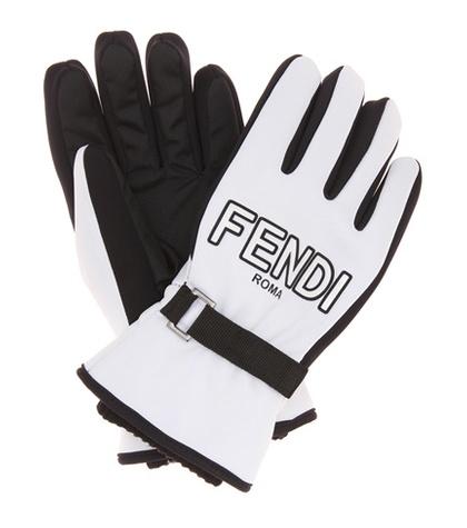 Fendi Printed Gloves