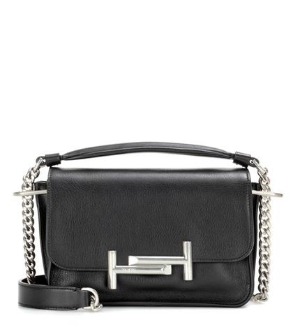 Prism Double T Mini Leather Shoulder Bag