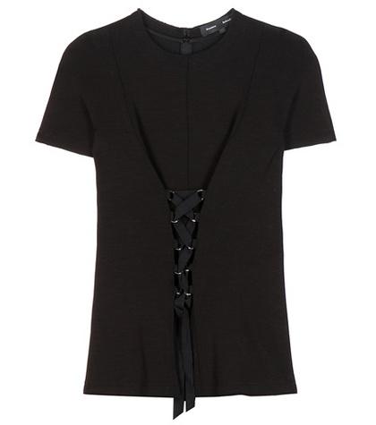 Proenza Schouler Embellished Jersey Top