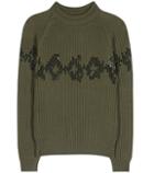 Vetements Sequinned Wool Sweater