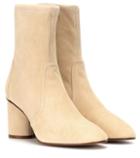 Balenciaga Margot 75 Suede Ankle Boots