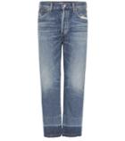 Citizens Of Humanity Cora Crop Relaxed Undone Hem Jeans