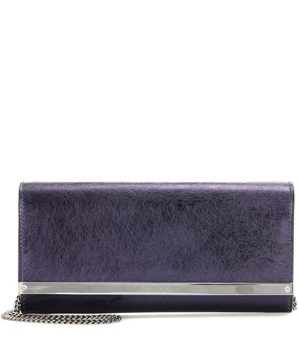 Tod's Milla Metallic Clutch