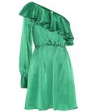 Bottega Veneta One-shoulder Silk-blend Minidress