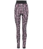 Fendi Floral-printed Leggings