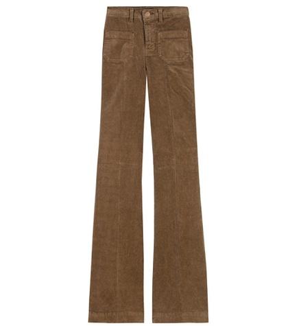 J Brand Fine Wale Bellbottom Cords