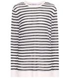 T By Alexander Wang Striped Long-sleeved Shirt