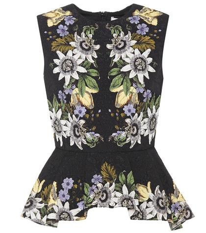 Erdem Queenie Sleeveless Top