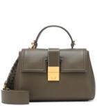 Roger Vivier Piazza Small Leather Shoulder Bag