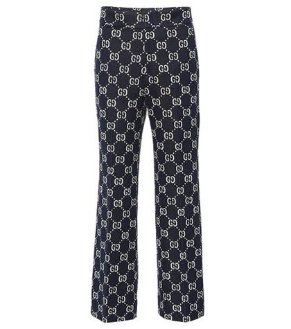 Loewe Gg Cotton Jersey Pants