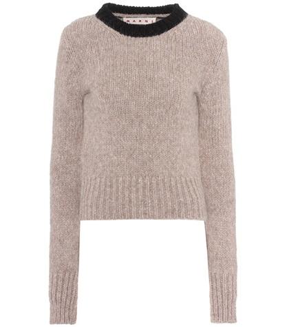 Marni Alpaca And Wool-blend Sweater