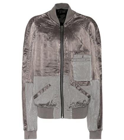 Equipment Vision Satin Bomber Jacket
