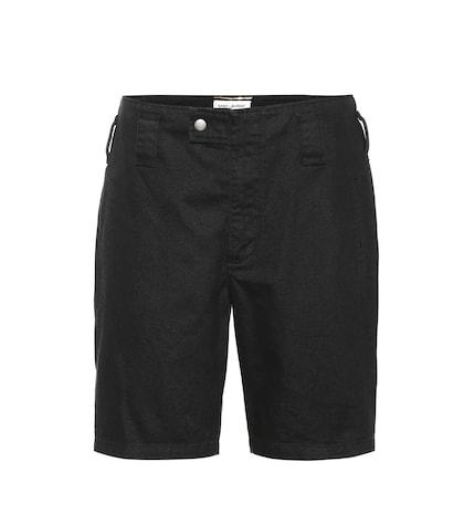Saint Laurent Cotton-blend Denim Shorts
