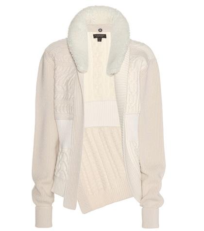 Burberry Wool And Cashmere Cardigan