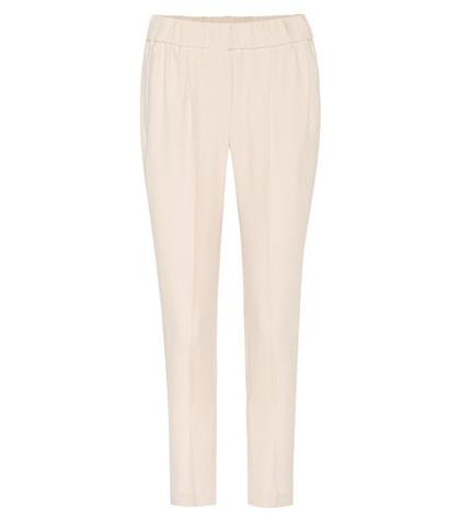 Brunello Cucinelli Silk-blend Trousers