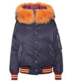 Miu Miu Fur-trimmed Cropped Parka