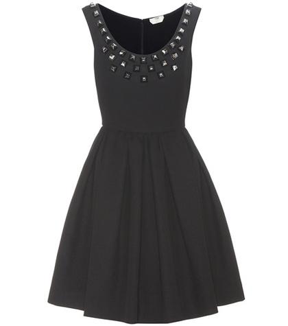 Fendi Embellished Cotton Dress