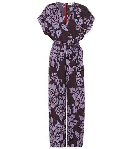 Anna October Floral-printed Jumpsuit